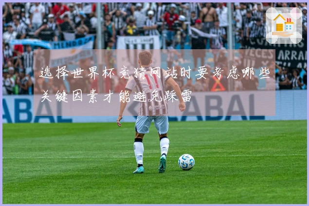 选择世界杯竞猜网站时要考虑哪些关键因素才能避免踩雷